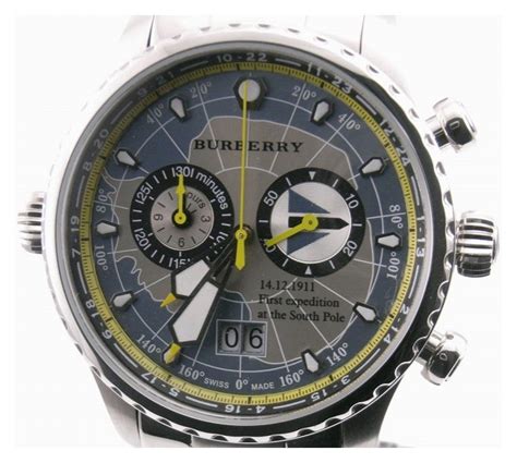 burberry endurance chrono watch bu7503|FS Burberry Endurance World Watch chronograph BU7503 with .